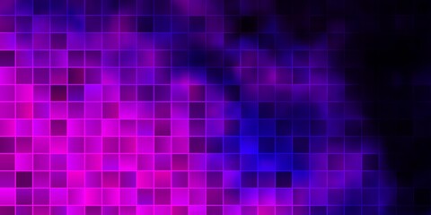 Dark Purple vector backdrop with rectangles.