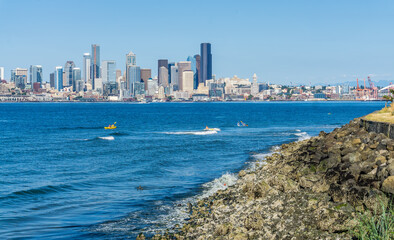 Fototapeta premium Scenic Seattle Skyline