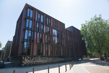 Obraz premium The Beecroft Building, part of Oxford University department of physics in Oxford in the UK