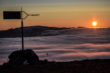 sunset in the mountains © jacek