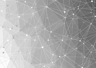 White color Abstract color Low-Polygones Generative Art background illustration