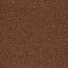 Realistic Leather Texture, Brown Color