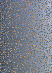 Cornflower Blue color Abstract color Low-Polygones Generative Art background illustration