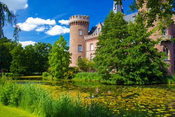 Water Castle Moyland in Berburg-Hau, Germany
