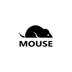 Mouse animal  logo icon vector