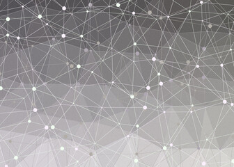 Honeydew color Abstract color Low-Polygones Generative Art background illustration