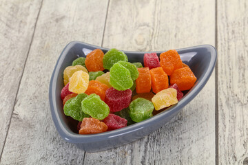 Sweet candied fruit