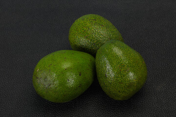 Ripe green dietary avocado - superfood