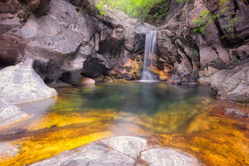 The fantastic river route called the Grotta Rosa.