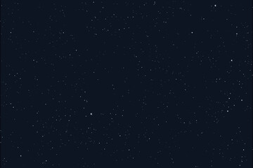 Starry night with stars background