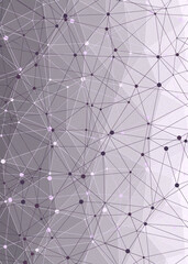 Plum Purple color Abstract color Low-Polygones Generative Art background illustration