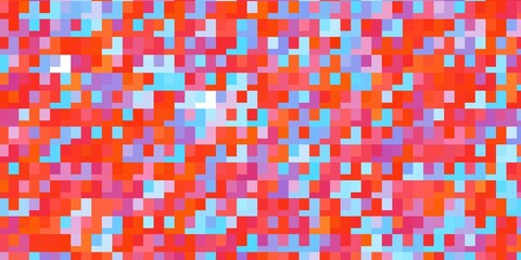 Light Blue, Red vector background with rectangles. Abstract gradient illustration with colorful rectangles. Pattern for commercials, ads.