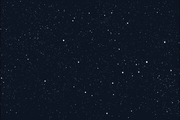 Starry night with stars background