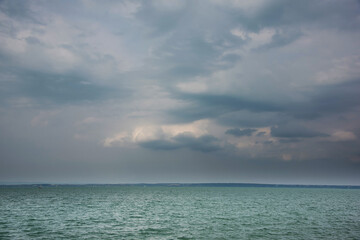 Water sports at Balaton Lake, Hungary, Europe