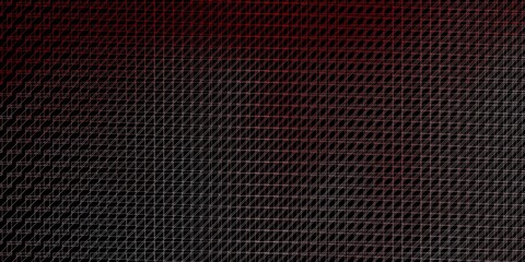Dark Red vector backdrop with lines. Gradient illustration with straight lines in abstract style. Pattern for booklets, leaflets.