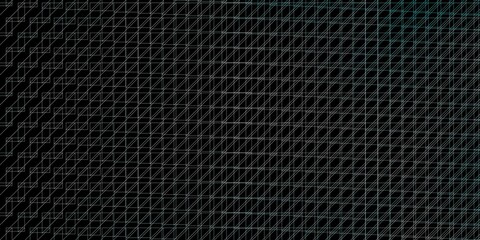 Dark BLUE vector pattern with lines. Geometric abstract illustration with blurred lines. Pattern for websites, landing pages.