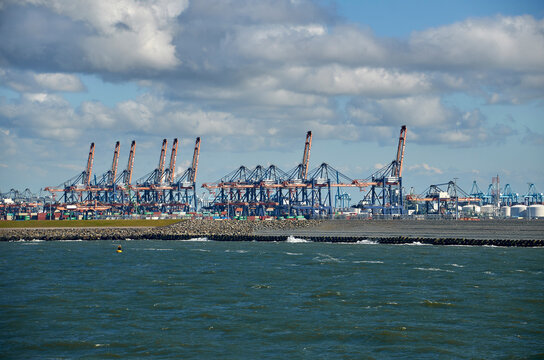 Container Haven Rotterdam Nieuwe Waterweg