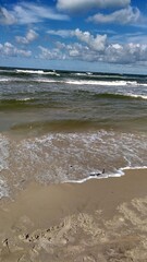 Plaża Karwia morze