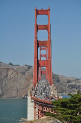 Golden Gate Bridge traffic