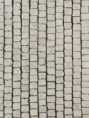 paving stones, stone path - flat lei. stone texture. road tile for sidewalk. road construction....