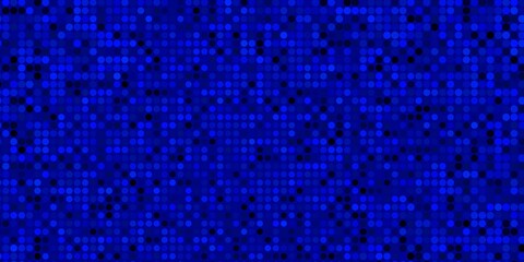 Dark BLUE vector layout with circle shapes. Abstract illustration with colorful spots in nature style. Pattern for booklets, leaflets.