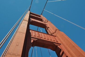 Golden Gate Bridge support tower