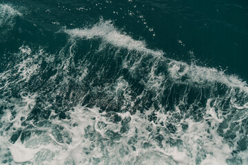 amazing texture splash of water in sea