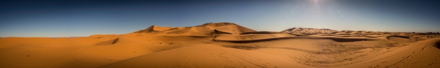 Fototapeta na wymiar Sahara Panorama