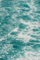 amazing texture splash of water in sea