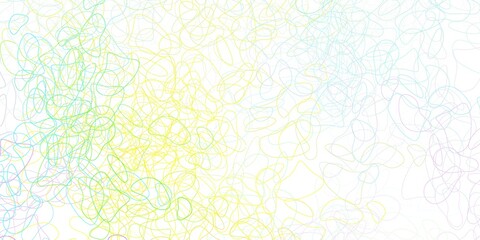 Light multicolor vector texture with memphis shapes.