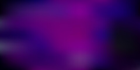 Dark purple vector blur pattern.