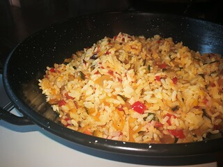 Arroz con verduras