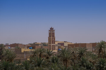 Village mosque Tloulline Adrar Algeria