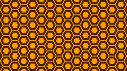 seamless pattern with honeycomb Hexagonal Pattern