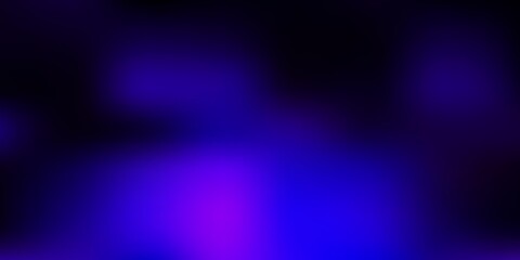 Dark purple vector blur backdrop.