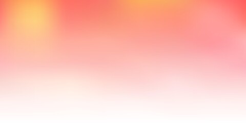 Light orange vector abstract blur drawing.