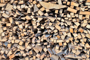 Firewood in households