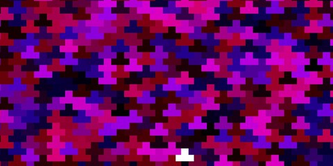 Dark Blue, Red vector template with rectangles. Colorful illustration with gradient rectangles and squares. Best design for your ad, poster, banner.