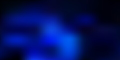 Dark blue vector abstract blur drawing.