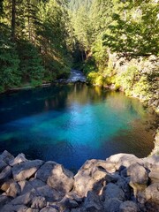 Fototapeta premium Blue Lake