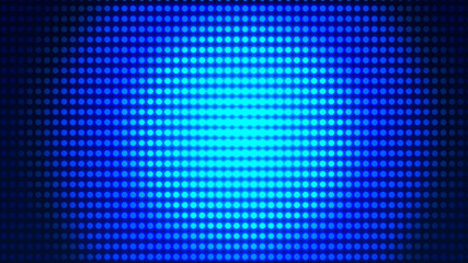 Dot  white blue pattern screen led light gradient texture background. Abstract  technology big data digital background. 3d rendering.