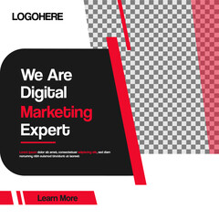 Digital marketing design template banner promotional social media
