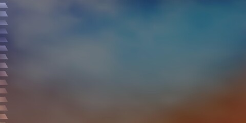 Light Blue, Red vector pattern in square style.