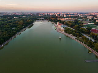 Rowing Venue in city of Plovdiv, Bulgaria