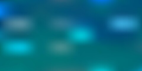 Fototapeta premium Light blue vector gradient blur layout.