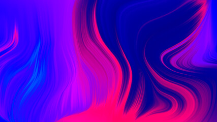 Abstract pink blue and purple gradient wave  background. Neon light curved lines and geometric shape with colorful graphic design.