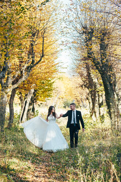 Happy couple.Wedding photo.Couple in love