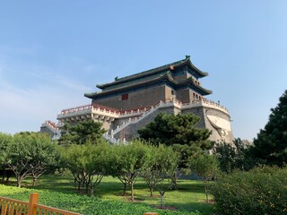 Fototapeta na wymiar Porte de la place Tian'anmen à Pékin, Chine