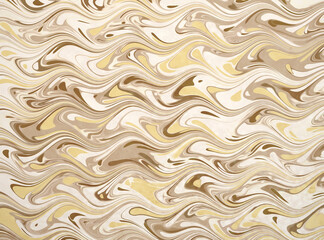 An ink marbling abstract pattern, similar to marbled ink techniques used on the inner cover linings of vintage and antiquarian books