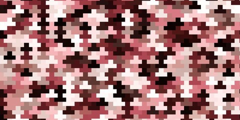 Light Pink, Red vector pattern in square style. New abstract illustration with rectangular shapes. Pattern for websites, landing pages.